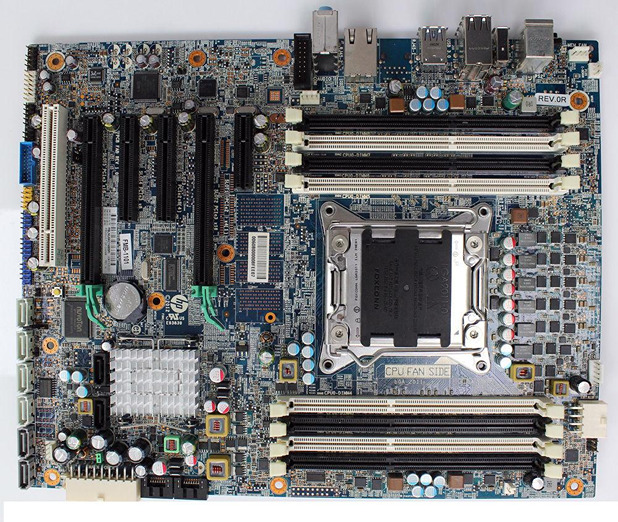 HP Z420 System Board Workstation Desktop Motherboard 619557-001 - Click Image to Close
